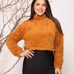 Blusa  Pelúcia Caramelo
